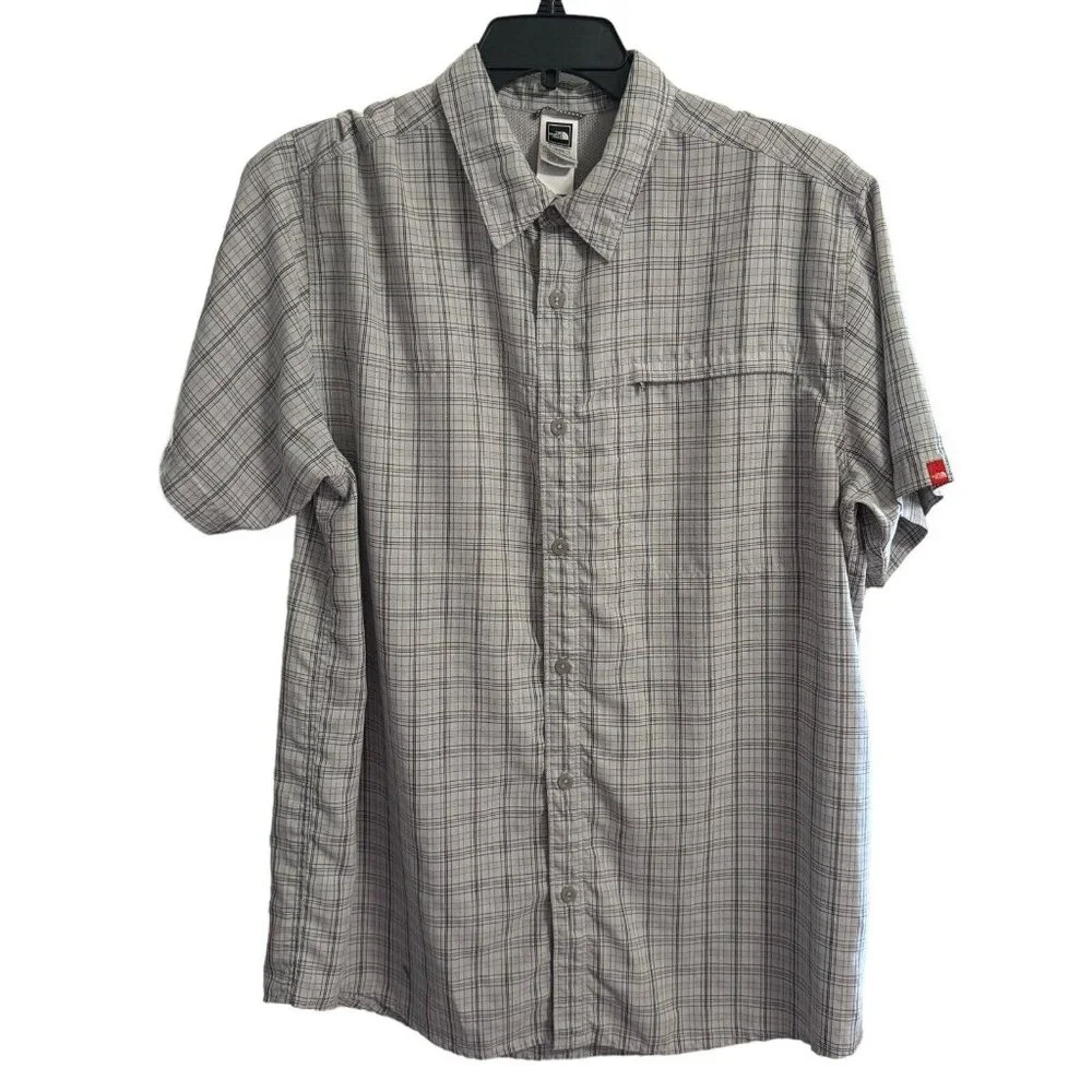 THE‎ NORTH FACE Men's Small Button-Down Shirt Zip Front Pocket Size XL